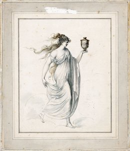 Portrait de Lady Emma Hamilton - Richard Cosway