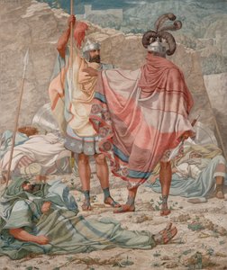 David épargne la vie de Saül - Richard Dadd