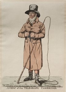 Vue du télégraphe, Cambridge - Richard Dighton