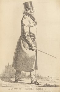 John Fane, 11e comte de Westmorland; Une vue de Burghersh - Richard Dighton