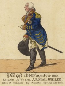 Roi George III - Richard Dighton