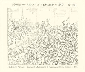 1849, Une réunion ferroviaire, Émotion des actionnaires à l
