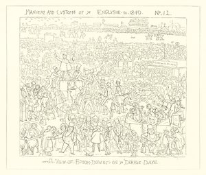 1849, Une vue des Downs d