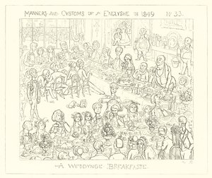 1849, Un petit-déjeuner de mariage - Richard Doyle