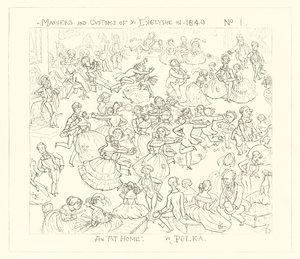 1849, Chez soi, La Polka - Richard Doyle