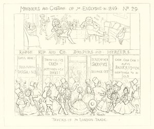 1849, Les astuces du commerce londonien - Richard Doyle