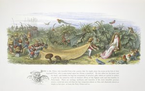 Un prince offrant des cadeaux - Richard Doyle