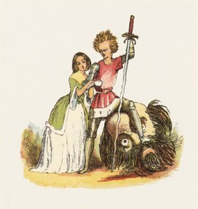 Illustration pour Jack le tueur de géants - Richard Doyle