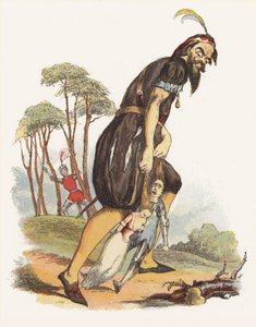 Illustration pour Jack le tueur de géants - Richard Doyle