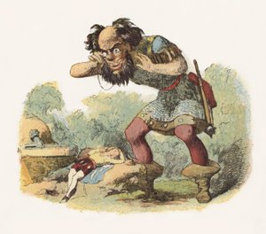 Illustration pour Jack le tueur de géants - Richard Doyle