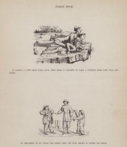 Page de The American Tour of Messrs Brown, Jones and Robinson (gravure) - Richard Doyle