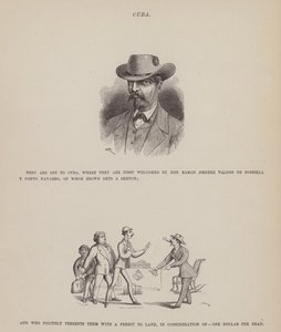 Page du Tour américain de Messieurs Brown, Jones et Robinson - Richard Doyle
