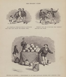 Page du Tour américain de Messieurs Brown, Jones et Robinson - Richard Doyle