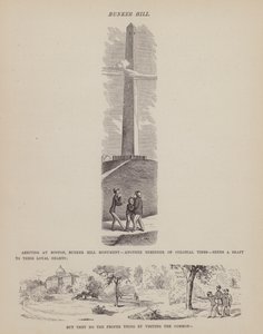 Page du Tour américain de Messieurs Brown, Jones et Robinson - Richard Doyle