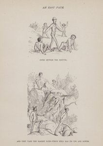 Page de La tournée américaine de Messieurs Brown, Jones et Robinson (gravure) - Richard Doyle