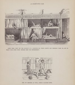 Page de La tournée américaine de Messieurs Brown, Jones et Robinson (gravure) - Richard Doyle