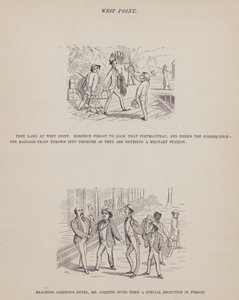 Page de La tournée américaine de Messieurs Brown, Jones et Robinson (gravure) - Richard Doyle