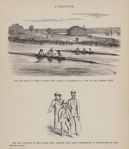 Page de La tournée américaine de Messieurs Brown, Jones et Robinson (gravure) - Richard Doyle