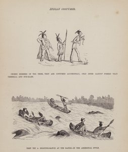 Page du Tour américain de Messieurs Brown, Jones et Robinson (gravure) - Richard Doyle