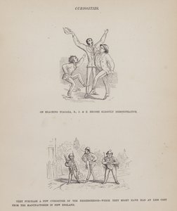 Page du Tour américain de Messieurs Brown, Jones et Robinson (gravure) - Richard Doyle