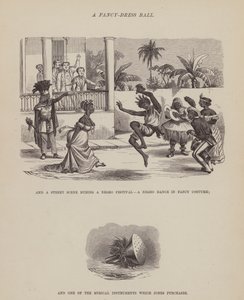 Page du Tour américain de Messieurs Brown, Jones et Robinson (gravure) - Richard Doyle