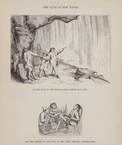 Page du Tour Américain de Messieurs Brown, Jones et Robinson (gravure) - Richard Doyle