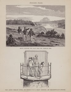 Page du Tour Américain de Messieurs Brown, Jones et Robinson (gravure) - Richard Doyle