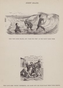 Page du Tour Américain de Messieurs Brown, Jones et Robinson (gravure) - Richard Doyle