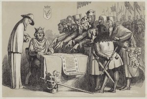 Signature de la Magna Carta - Richard Doyle
