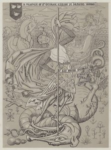 Saint Georges tuant le Dragon - Richard Doyle