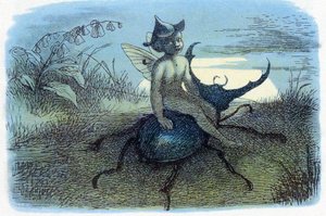 Le messager de la reine des fées, vers 1870 - Richard Doyle
