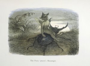 Le messager de la Reine des Fées - Richard Doyle