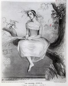 La moderne Ophélie, ou La Condamnée - Richard Doyle