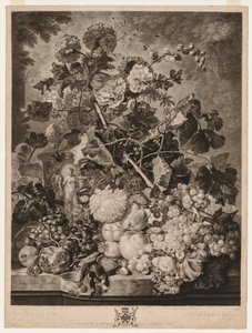 Une pièce de fruits, 1781 - Richard Earlom