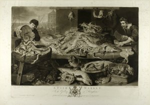 Marché aux poissons - Richard Earlom
