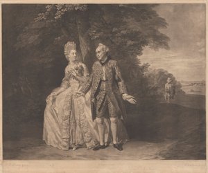 Thomas King et Mme Baddeley - Richard Earlom