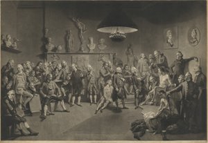 Académie royale des arts - Richard Earlom after Johann Zoffany