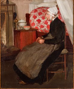 Vieille femme hollandaise
