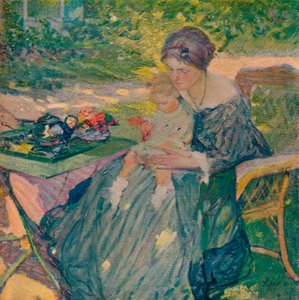 Dans le jardin