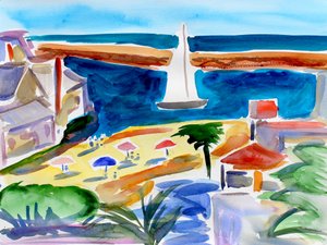 Corona del Mar, Newport Beach, 2018 - Richard Fox