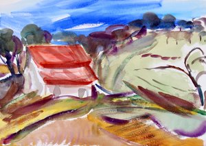 Maison au toit rouge, Sonoma
