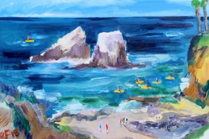 Seal Rock, Laguna, 2018 - Richard Fox