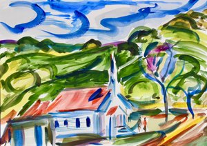 Église Sainte-Marie, Nicasio, 2020 - Richard Fox