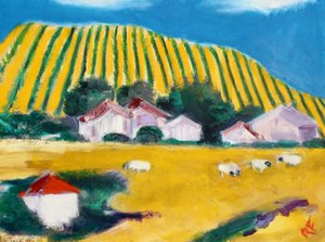 Les collines ont des vignes, Napa - Richard Fox