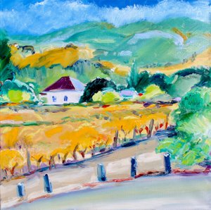 Vignoble en automne, Napa, 2020