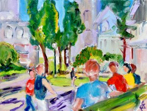 Parc Washington Square, San Francisco, 2018