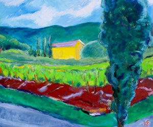 Maison jaune, Sonoma - Richard Fox