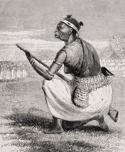 Le chef de la brigade des Amazones de Richards, de 