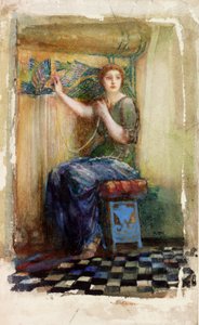 Au métier à tisser - Richard George Hatton