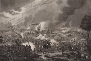 La bataille de Waterloo, 18 juin 1815, 1817 - Richard Gibson Reeve